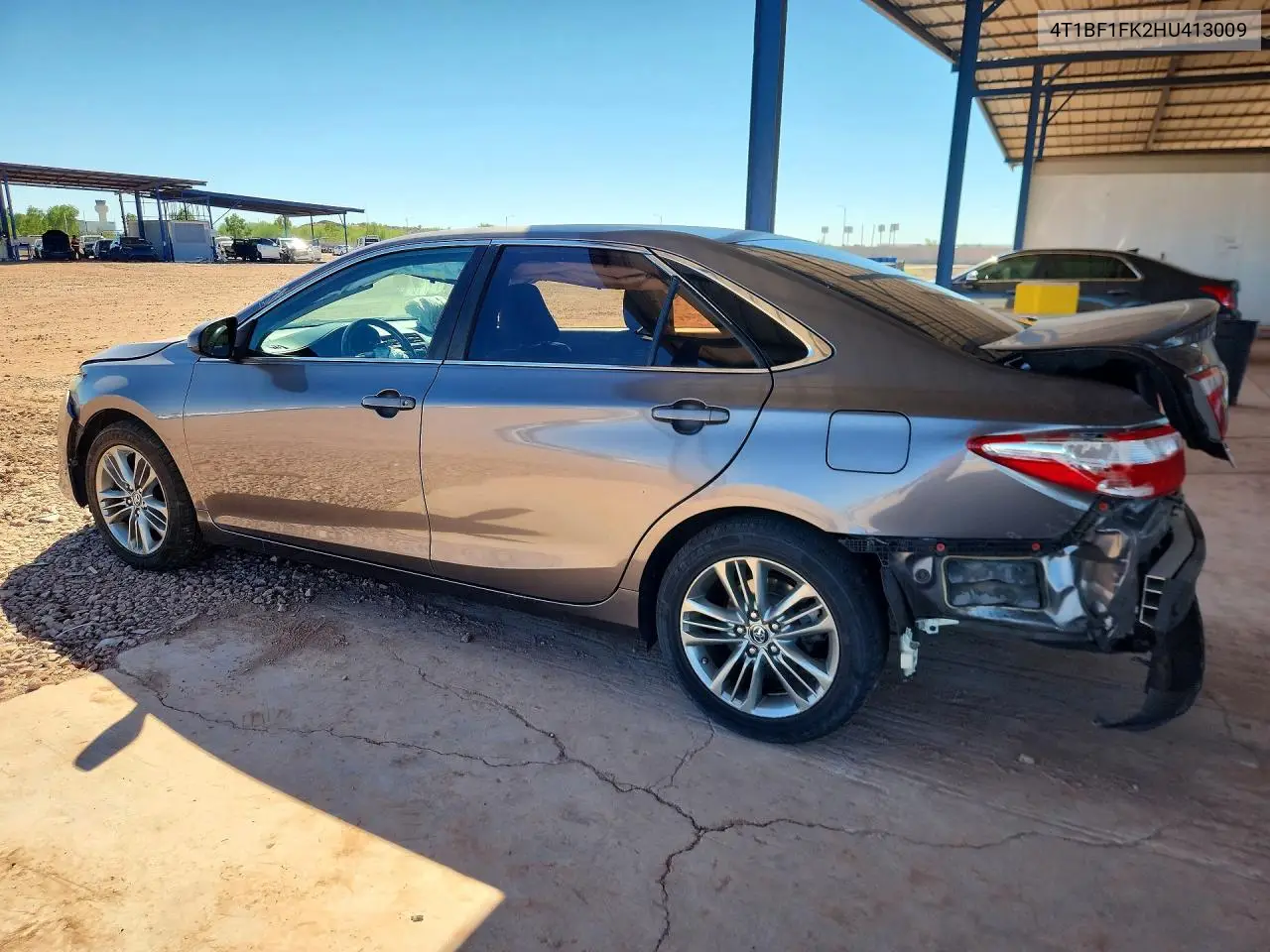 2017 TOYOTA CAMRY VIN 4T1BF1FK2HU413009 — фото 2