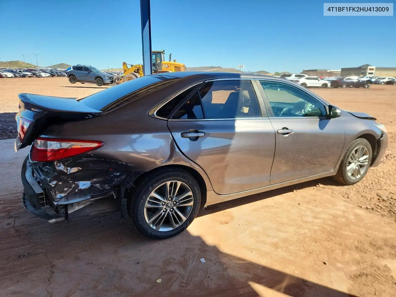 2017 TOYOTA CAMRY VIN 4T1BF1FK2HU413009 — фото 3