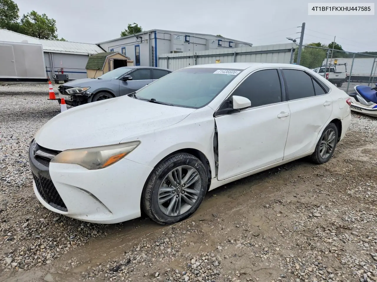 TOYOTA CAMRY 2017, VIN 4T1BF1FKXHU447585