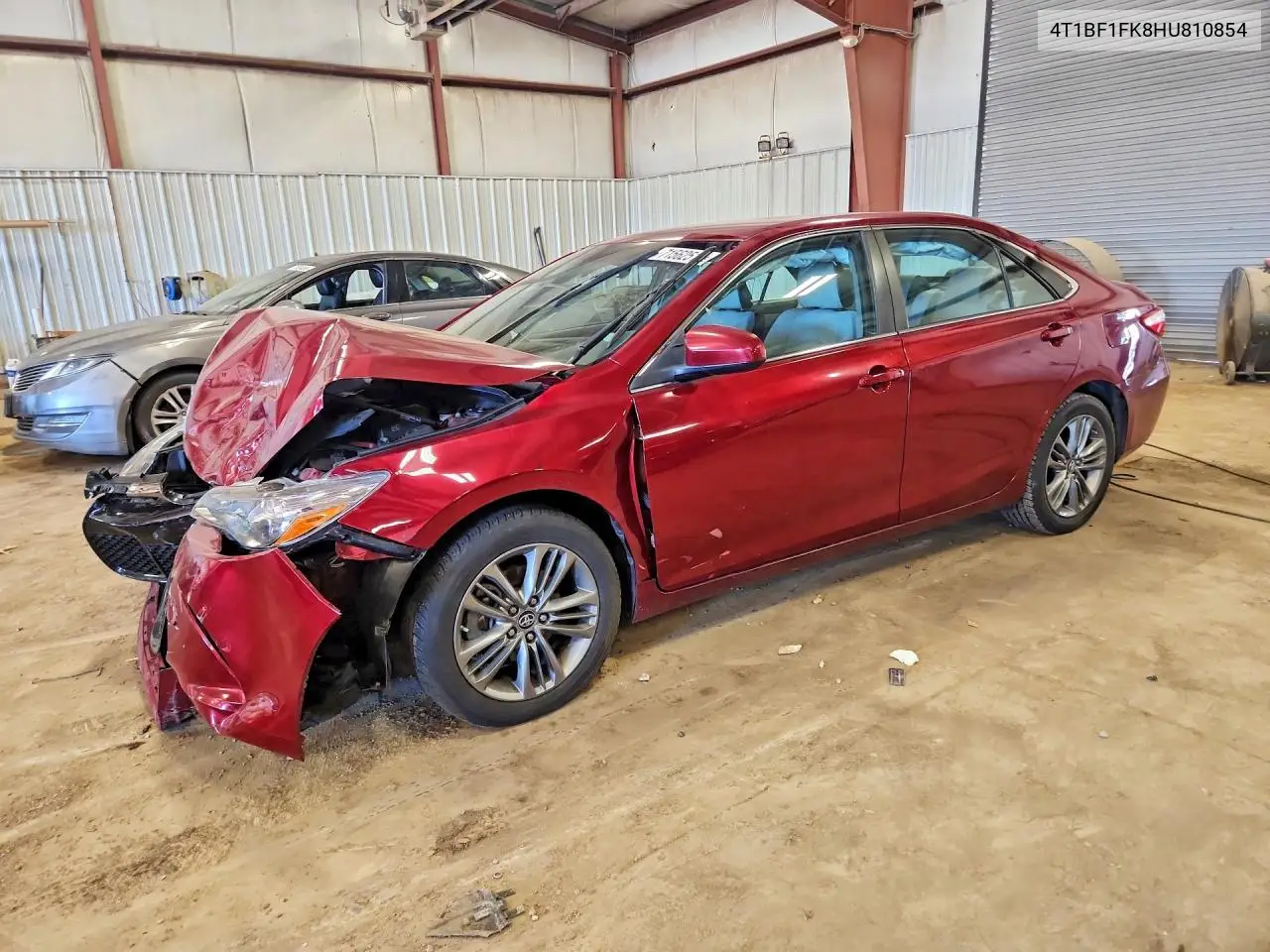 TOYOTA CAMRY 2017, VIN 4T1BF1FK8HU810854