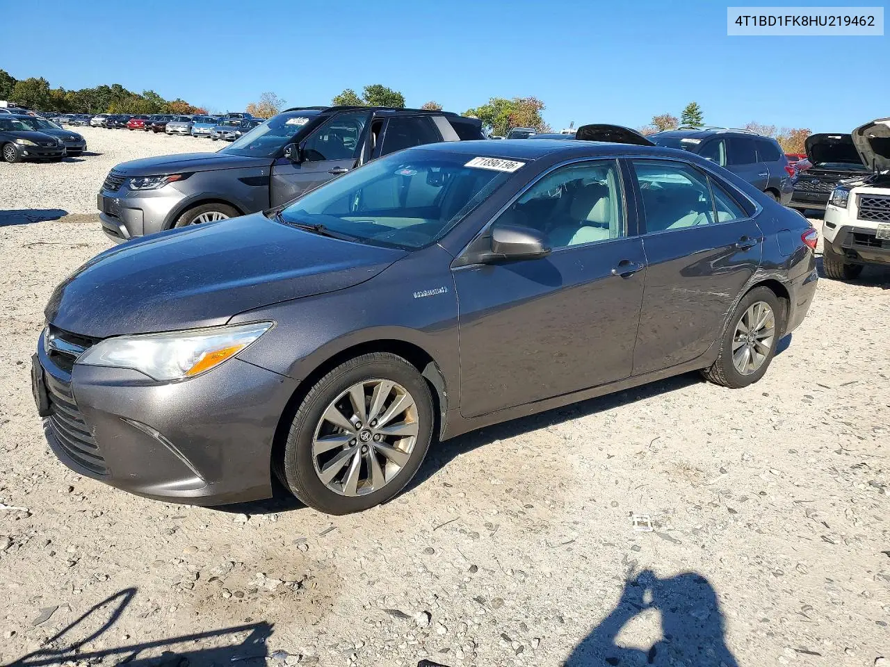 TOYOTA CAMRY 2017, VIN 4T1BD1FK8HU219462