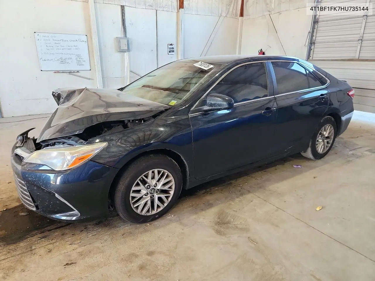 TOYOTA CAMRY 2017, VIN 4T1BF1FK7HU735144