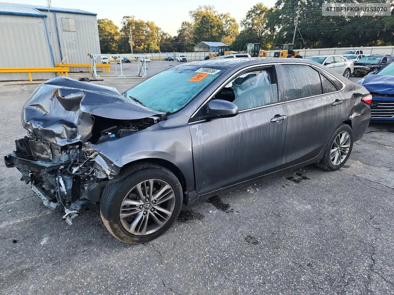 TOYOTA CAMRY 2017, VIN 4T1BF1FK0HU353070