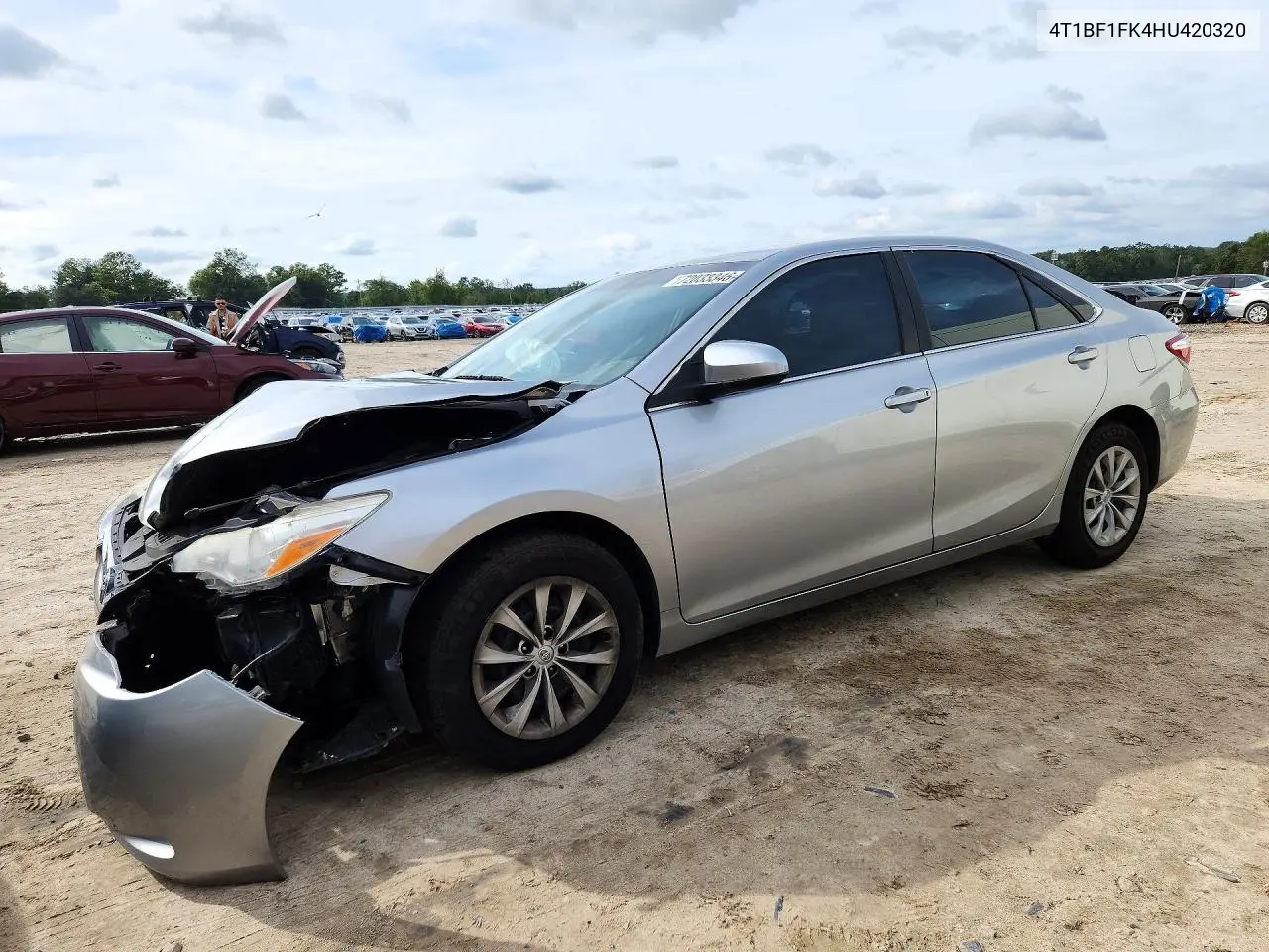 TOYOTA CAMRY 2017, VIN 4T1BF1FK4HU420320
