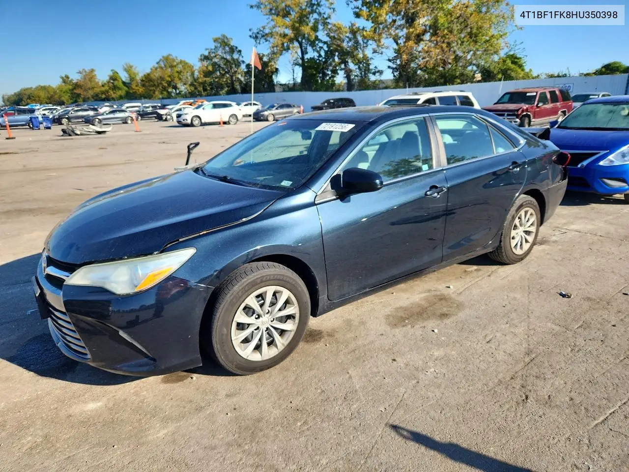 TOYOTA CAMRY 2017, VIN 4T1BF1FK8HU350398