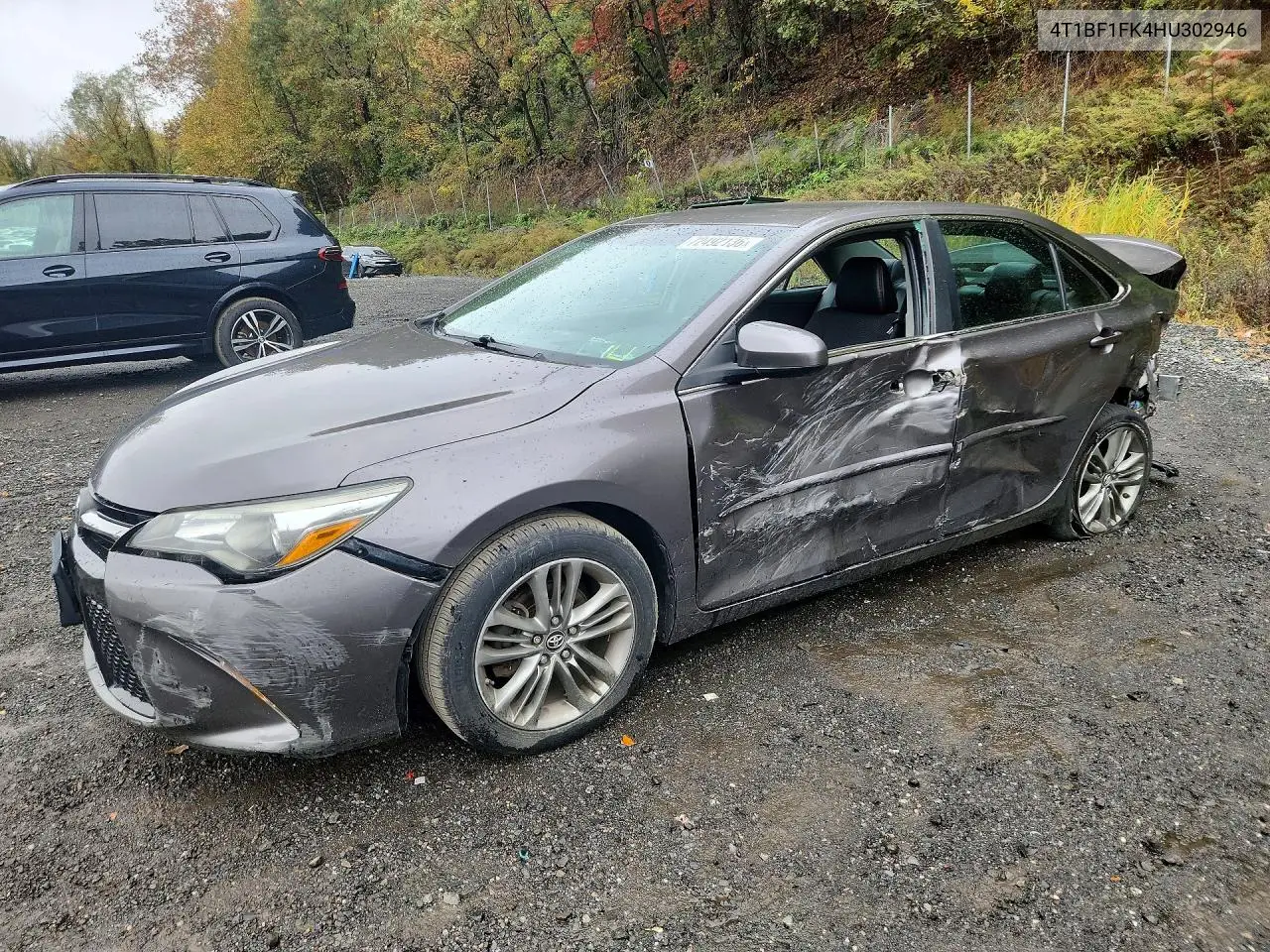 TOYOTA CAMRY 2017, VIN 4T1BF1FK4HU302946