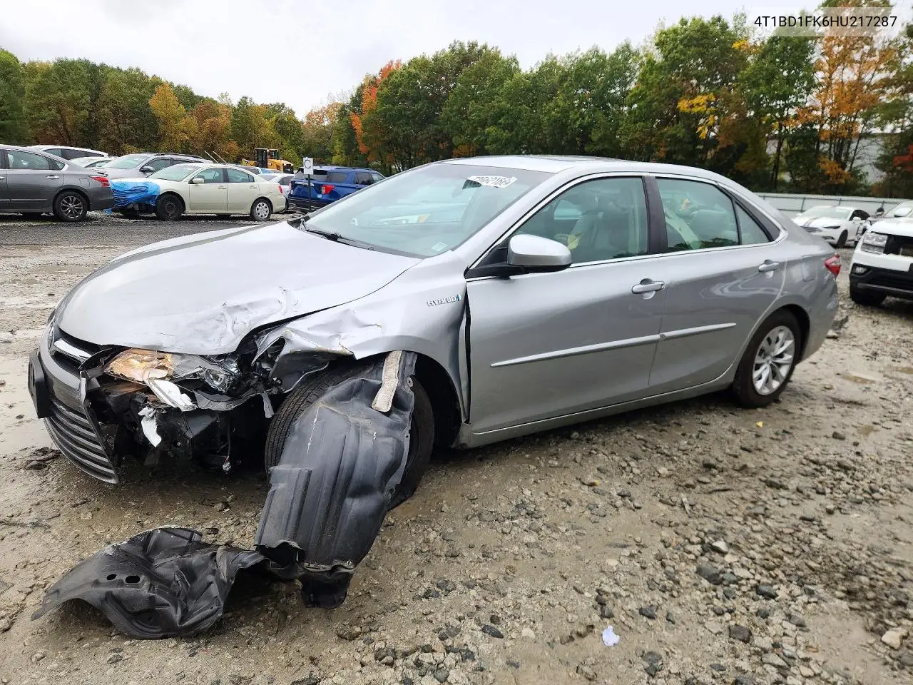 TOYOTA CAMRY 2017, VIN 4T1BD1FK6HU217287