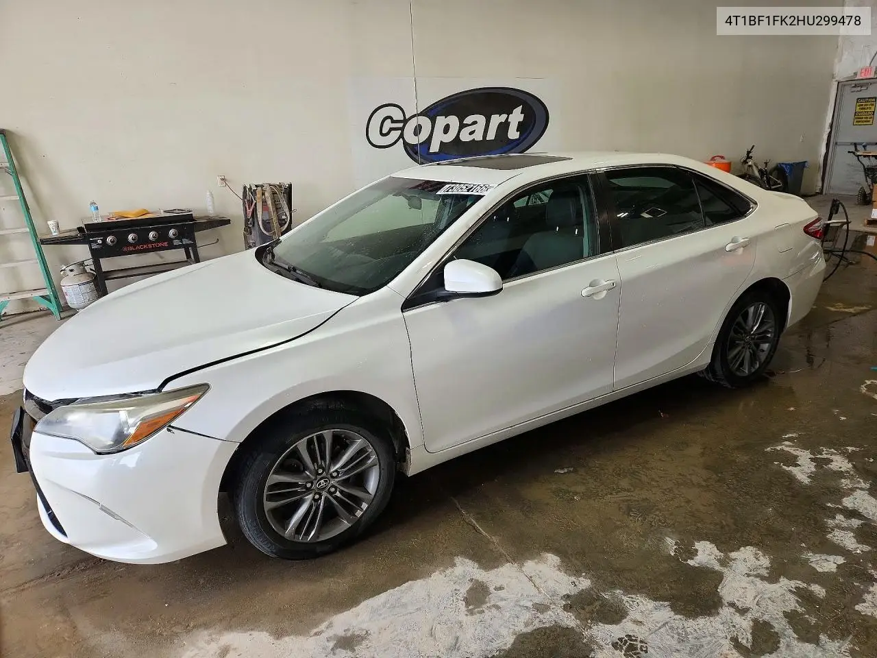 TOYOTA CAMRY 2017, VIN 4T1BF1FK2HU299478