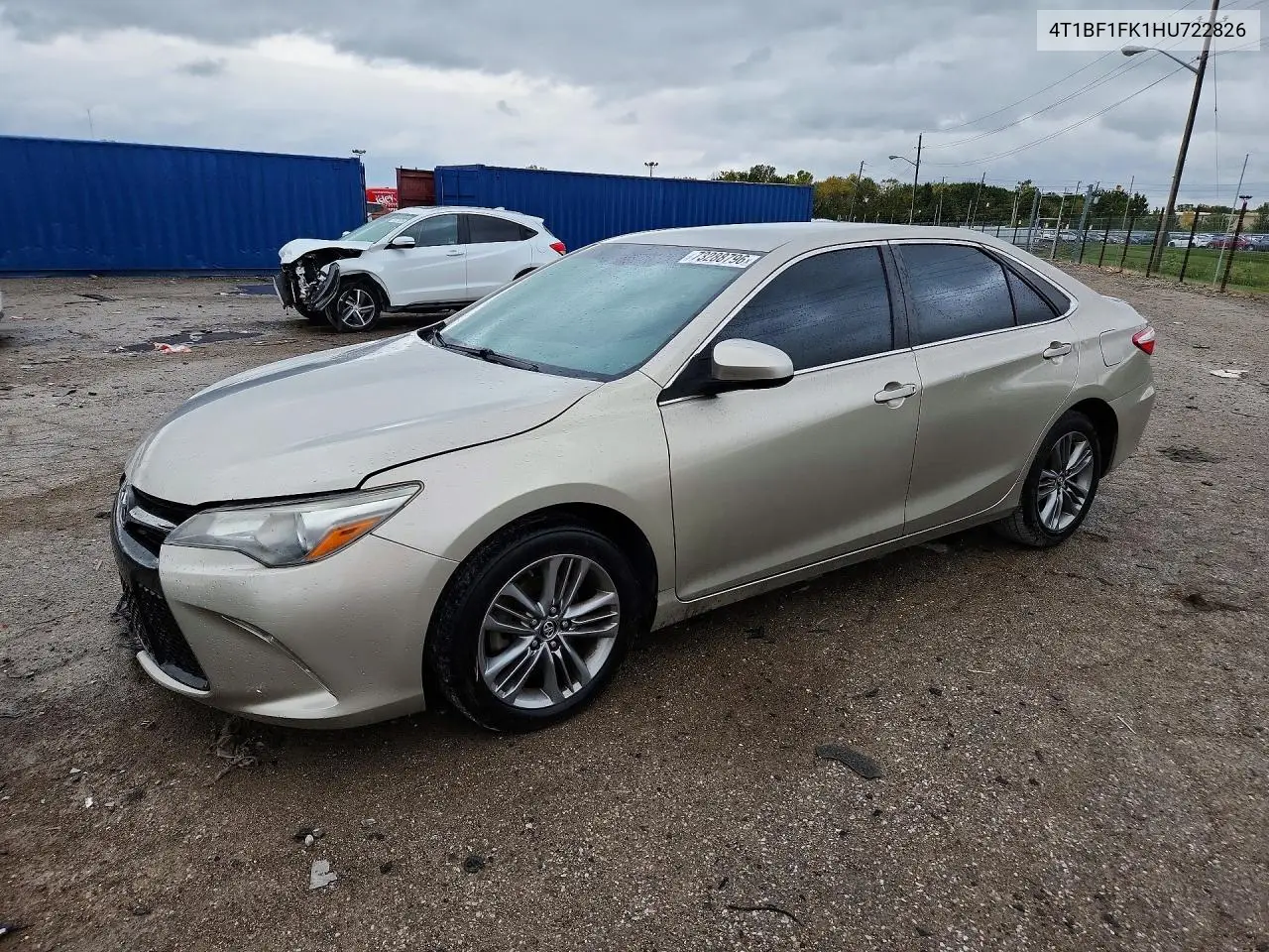 TOYOTA CAMRY 2017, VIN 4T1BF1FK1HU722826