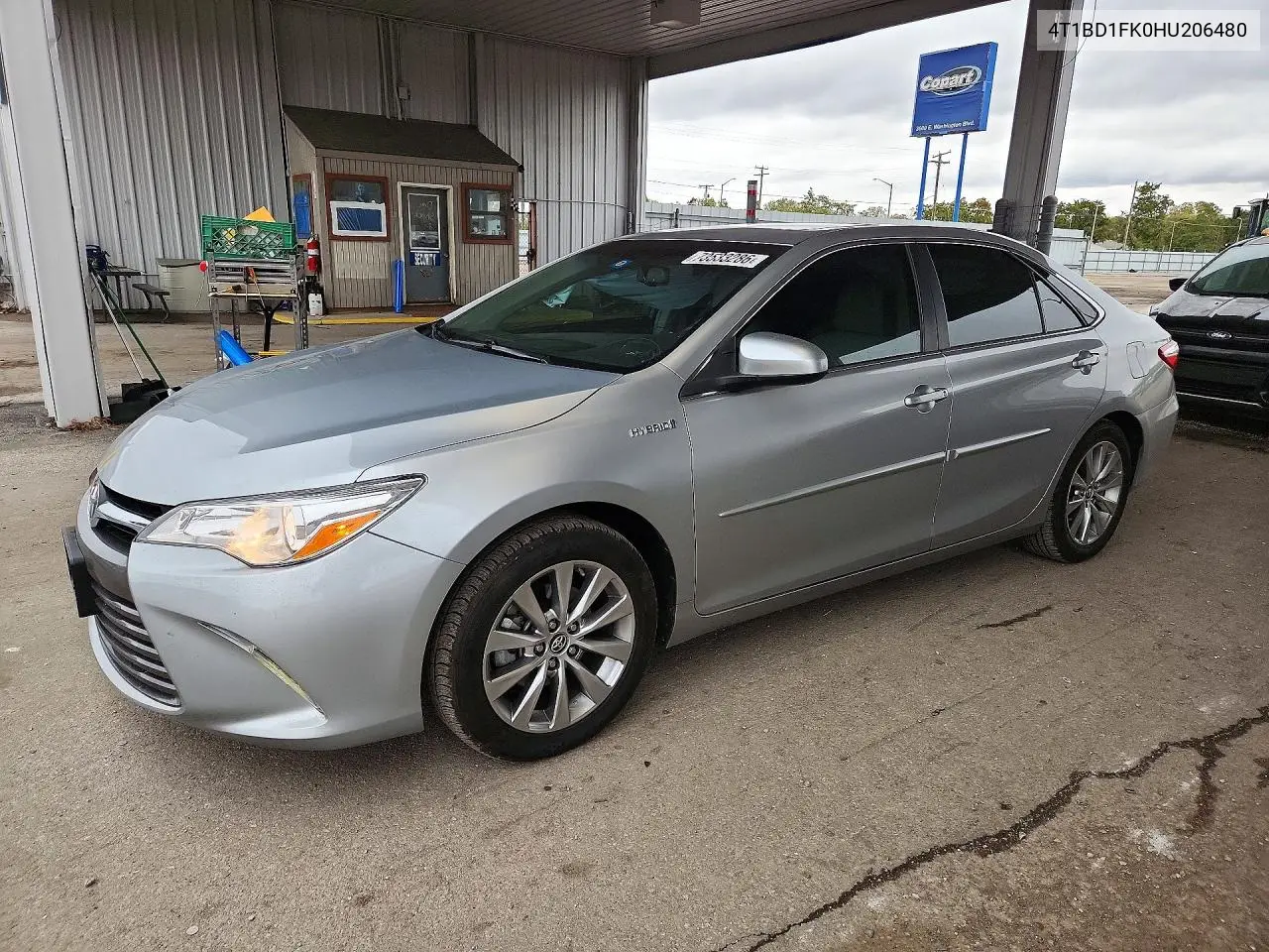 TOYOTA CAMRY 2017, VIN 4T1BD1FK0HU206480