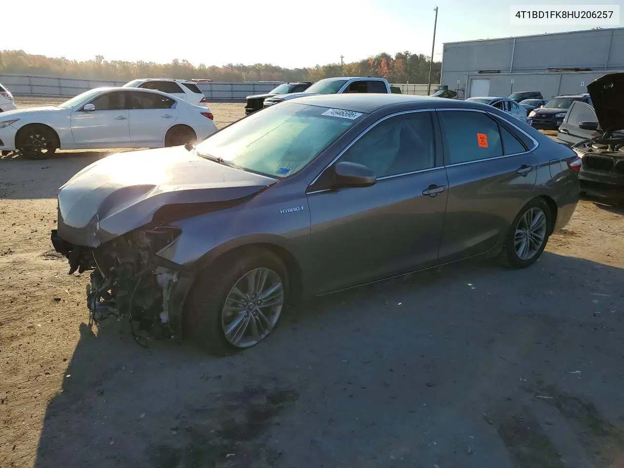 TOYOTA CAMRY 2017, VIN 4T1BD1FK8HU206257