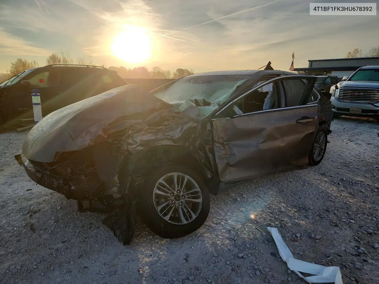 TOYOTA CAMRY 2017, VIN 4T1BF1FK3HU678392