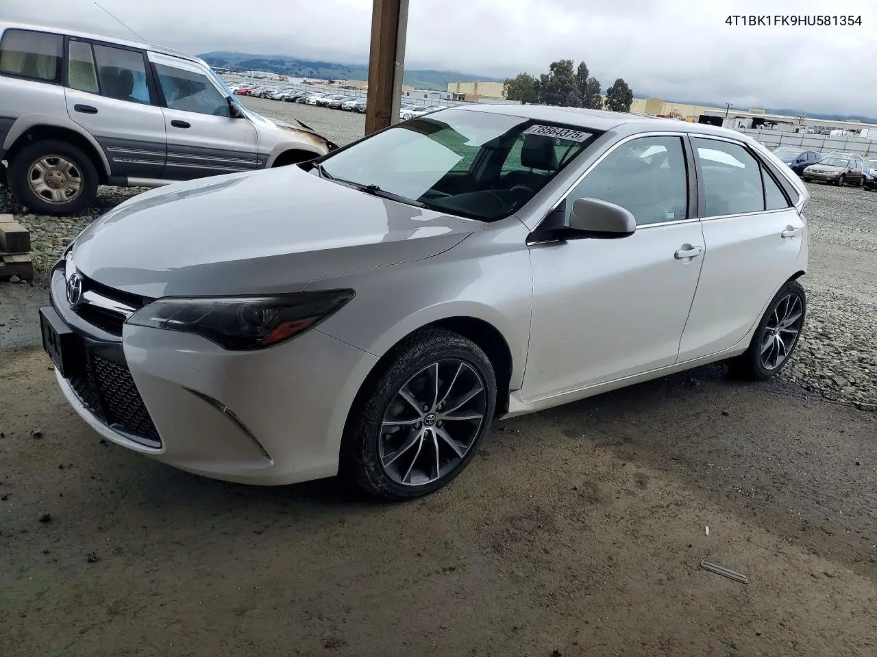 TOYOTA CAMRY 2017, VIN 4T1BK1FK9HU581354