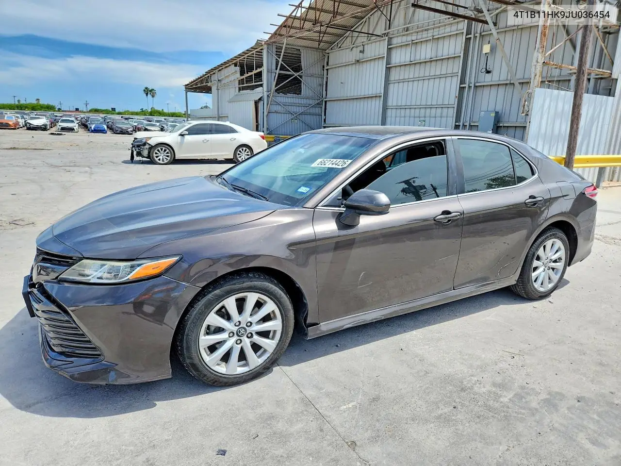 TOYOTA CAMRY 2018, VIN 4T1B11HK9JU036454
