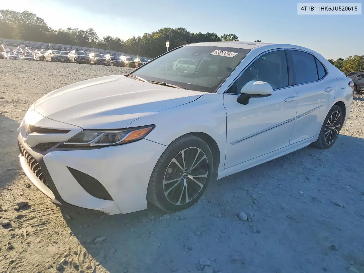 TOYOTA CAMRY 2018, VIN 4T1B11HK6JU520615