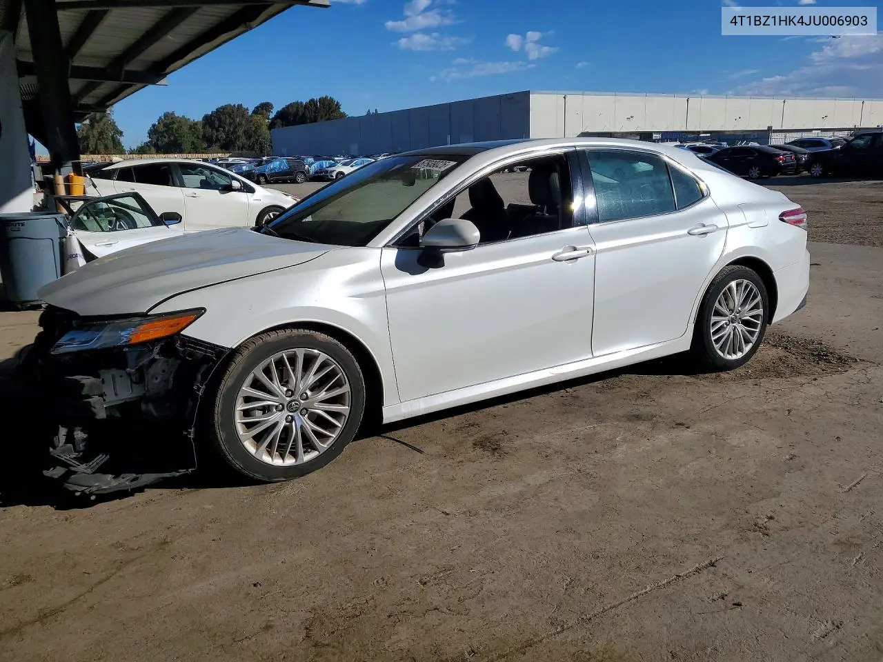 TOYOTA CAMRY 2018, VIN 4T1BZ1HK4JU006903