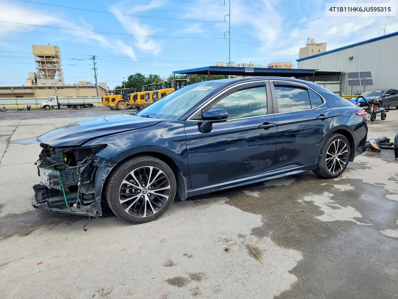 TOYOTA CAMRY 2018, VIN 4T1B11HK6JU595315