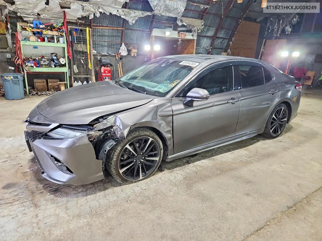 TOYOTA CAMRY 2018, VIN 4T1BZ1HKXJU008249