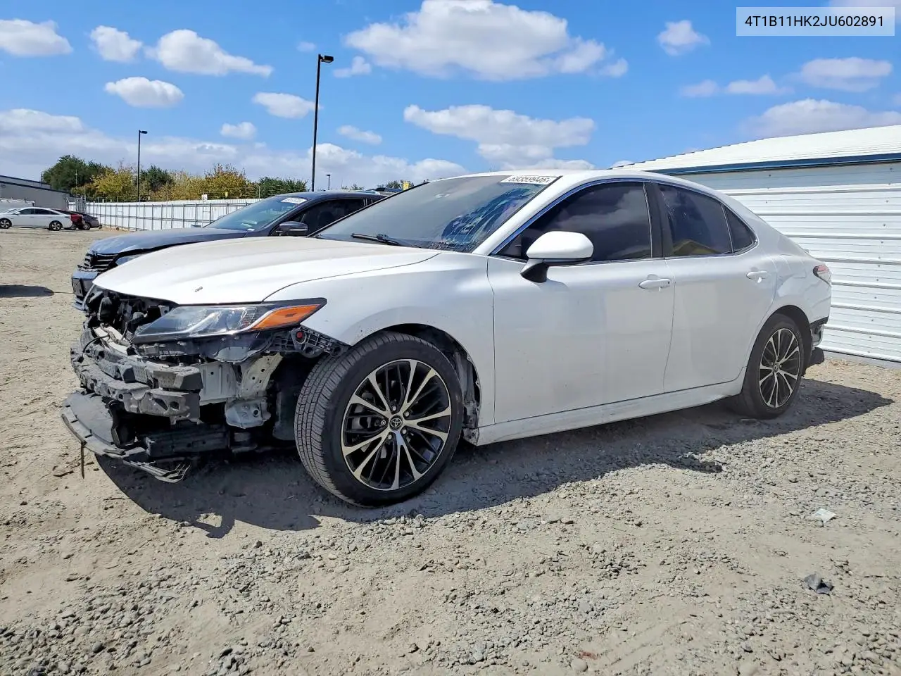 TOYOTA CAMRY 2018, VIN 4T1B11HK2JU602891