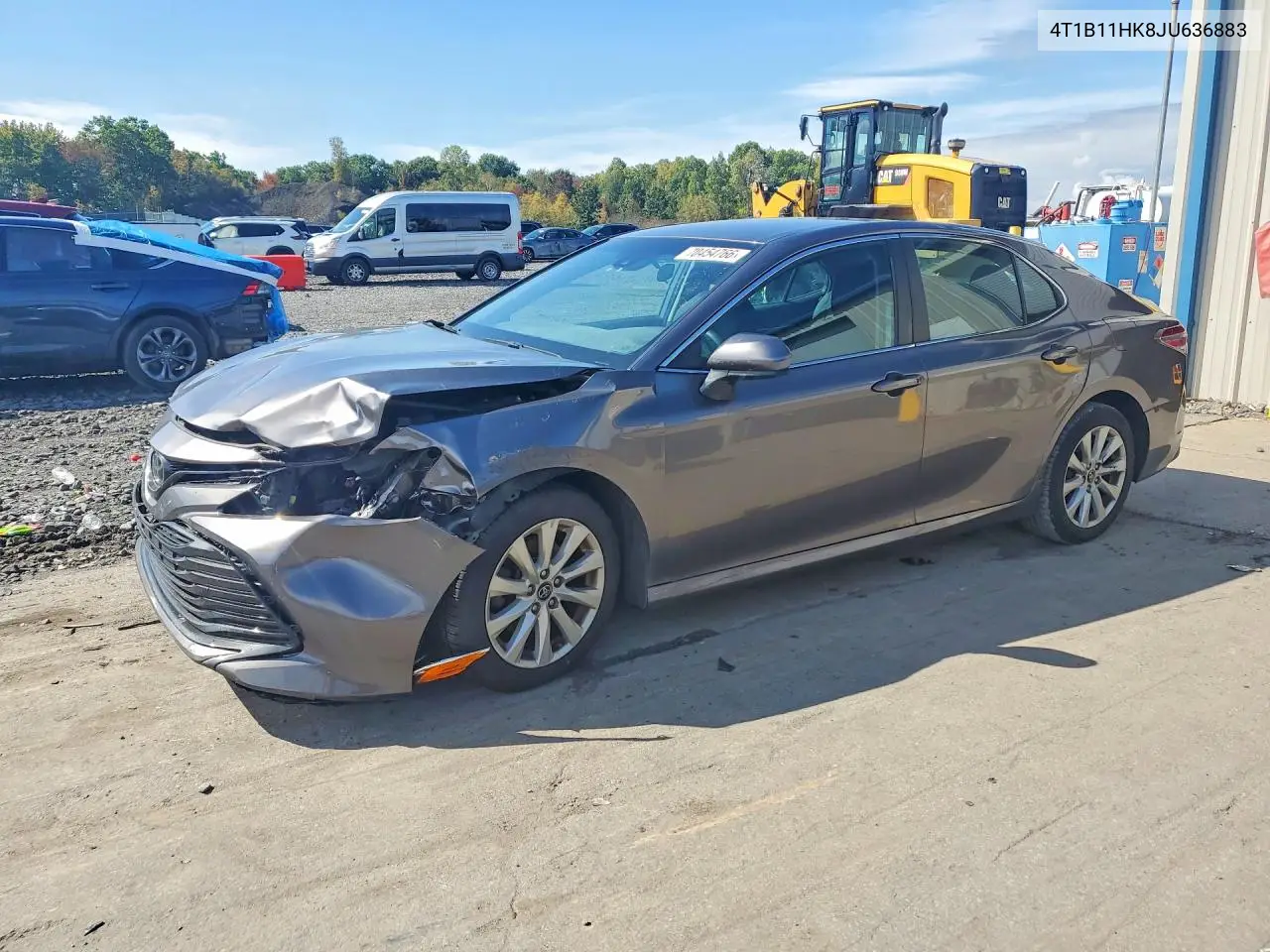 TOYOTA CAMRY 2018, VIN 4T1B11HK8JU636883