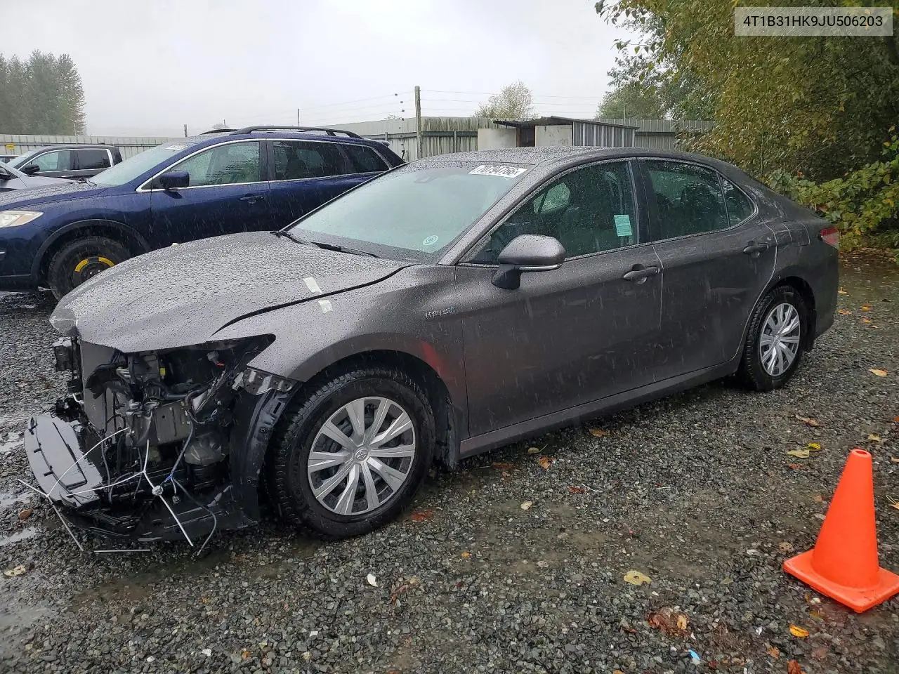 TOYOTA CAMRY 2018, VIN 4T1B31HK9JU506203