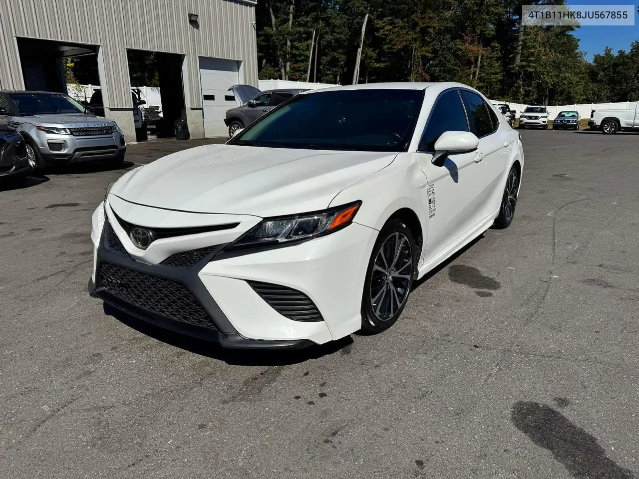 TOYOTA CAMRY 2018, VIN 4T1B11HK8JU567855
