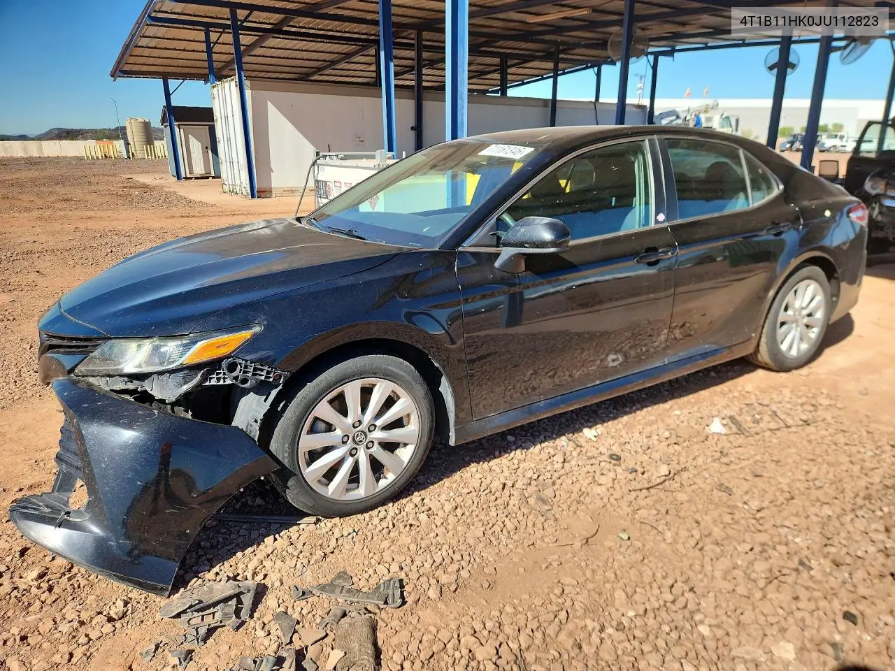 TOYOTA CAMRY 2018, VIN 4T1B11HK0JU112823