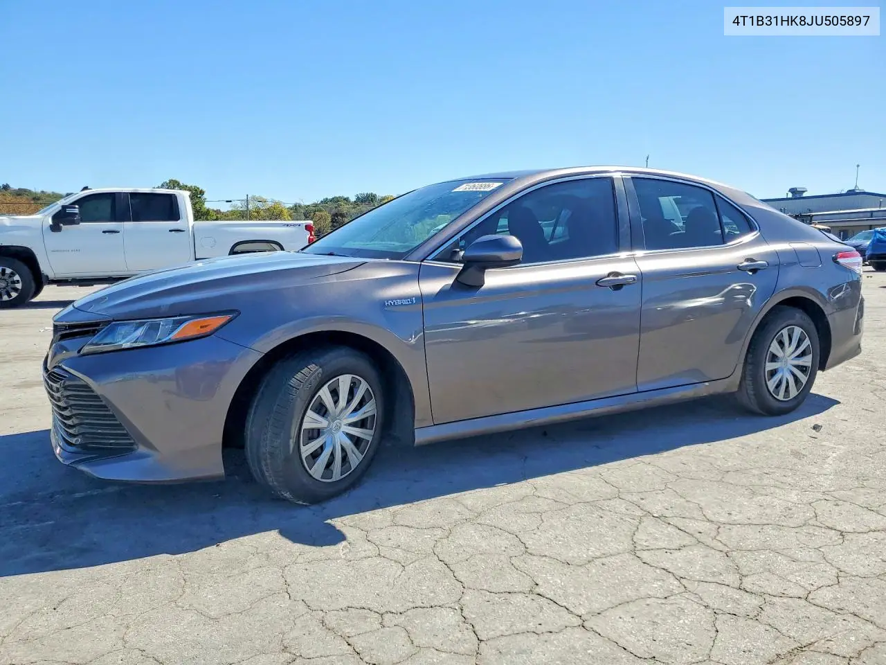 TOYOTA CAMRY 2018, VIN 4T1B31HK8JU505897