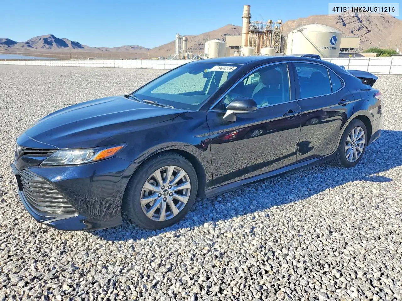 TOYOTA CAMRY 2018, VIN 4T1B11HK2JU511216