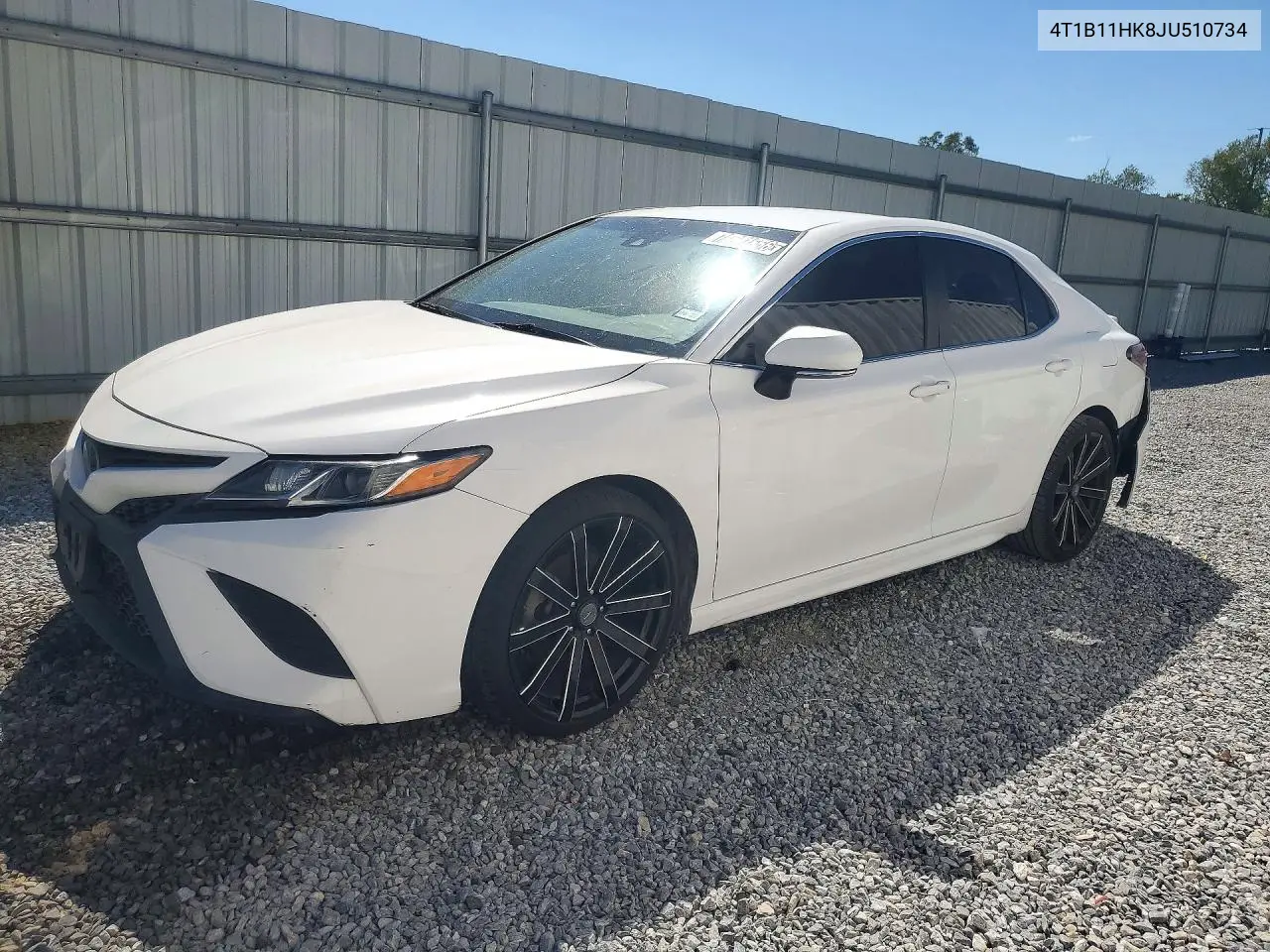 TOYOTA CAMRY 2018, VIN 4T1B11HK8JU510734