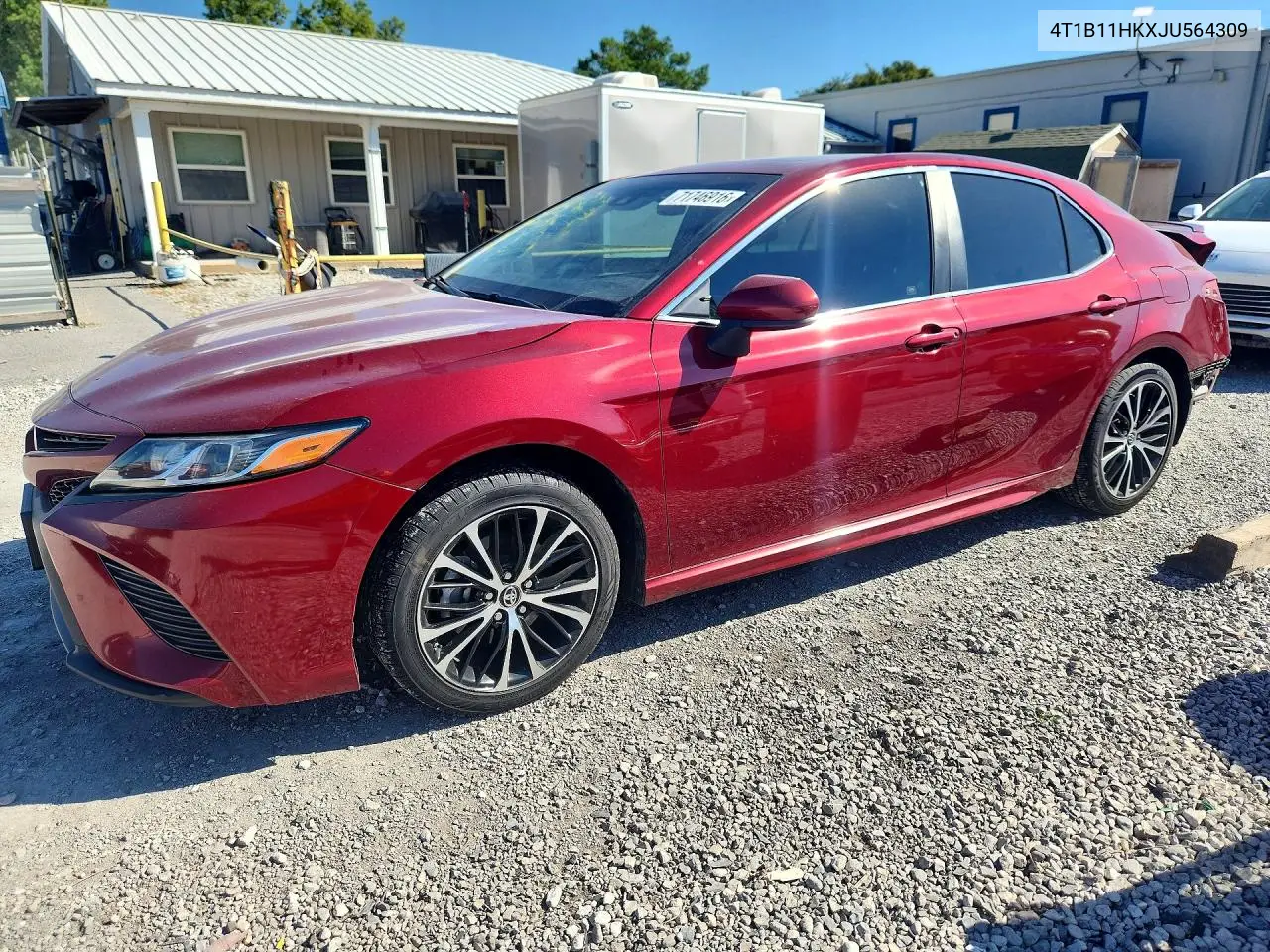 TOYOTA CAMRY 2018, VIN 4T1B11HKXJU564309