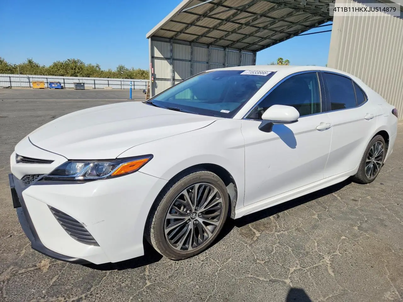 TOYOTA CAMRY 2018, VIN 4T1B11HKXJU514879