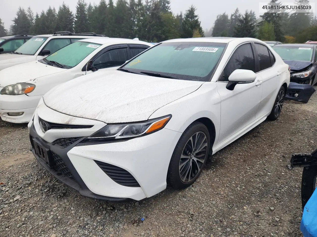 TOYOTA CAMRY 2018, VIN 4T1B11HK5JU145039