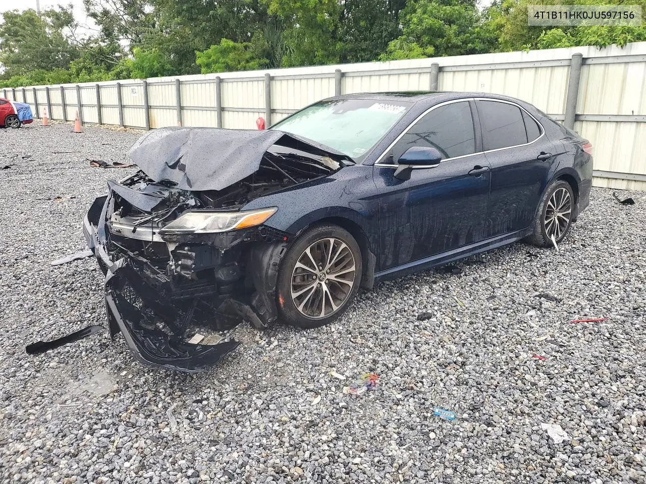 TOYOTA CAMRY 2018, VIN 4T1B11HK0JU597156