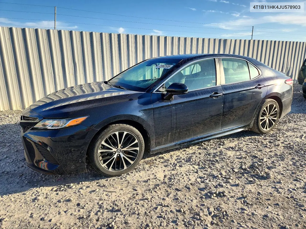 TOYOTA CAMRY 2018, VIN 4T1B11HK4JU578903