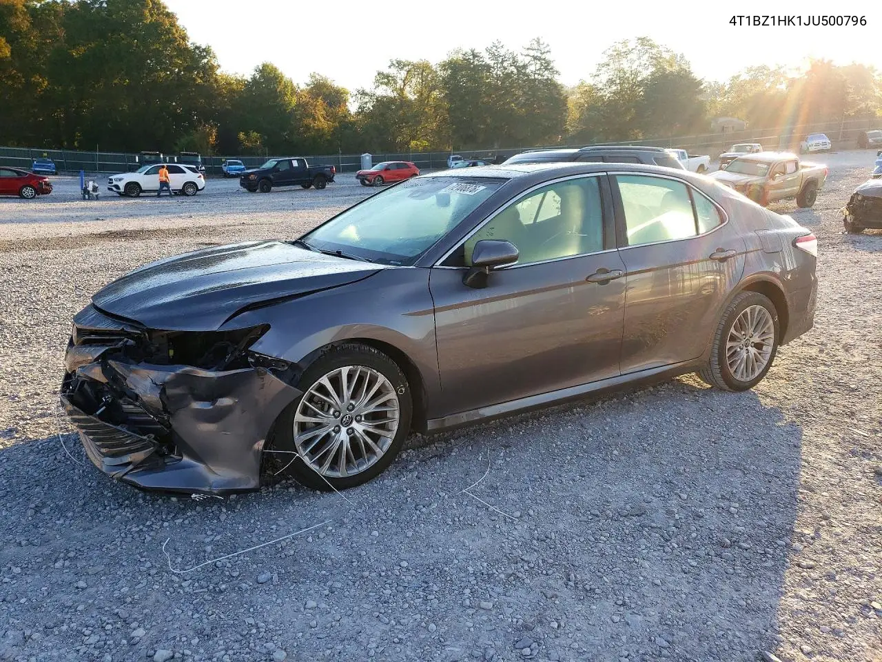 TOYOTA CAMRY 2018, VIN 4T1BZ1HK1JU500796