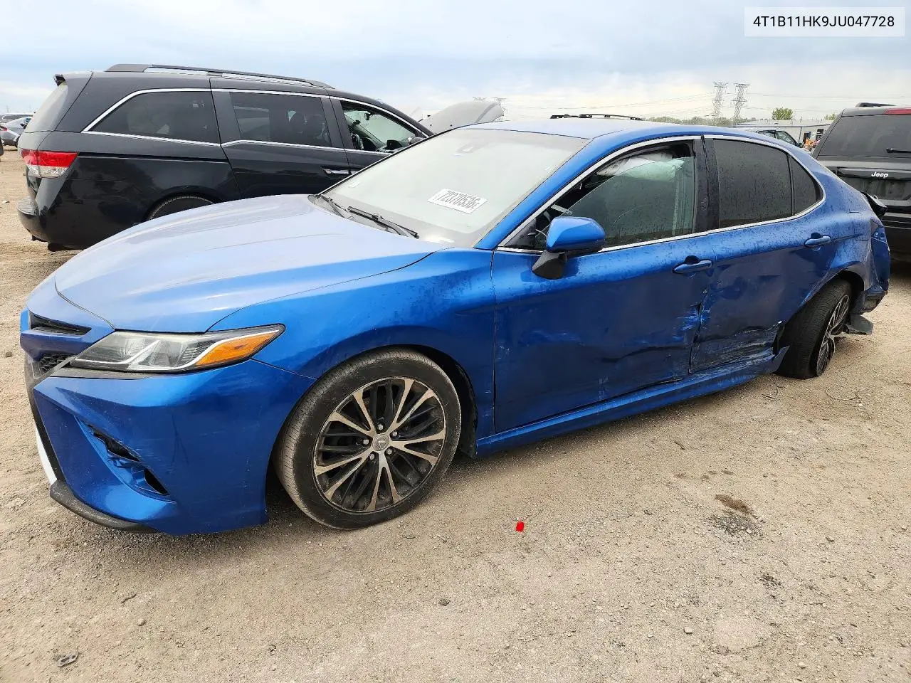 TOYOTA CAMRY 2018, VIN 4T1B11HK9JU047728