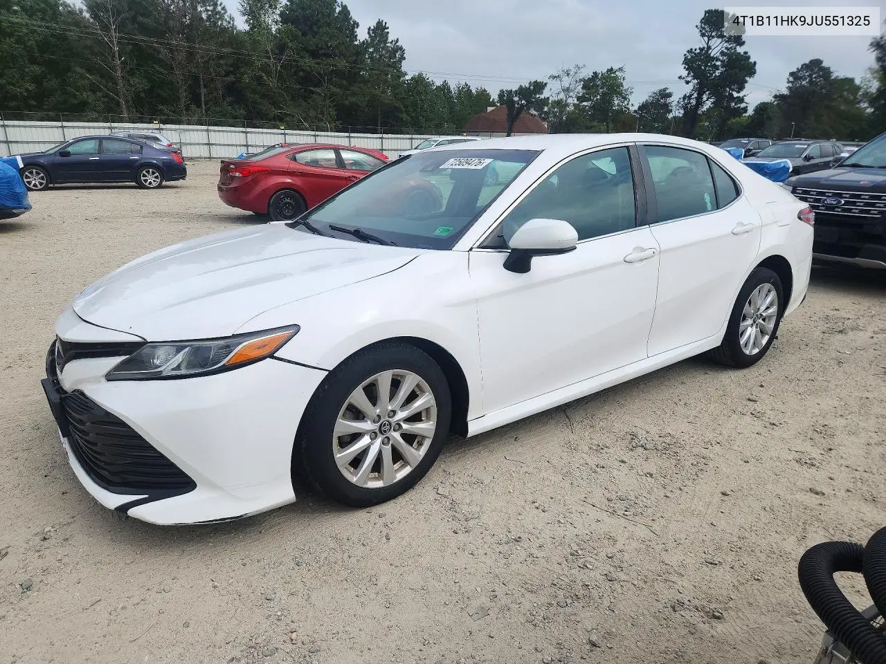 TOYOTA CAMRY 2018, VIN 4T1B11HK9JU551325