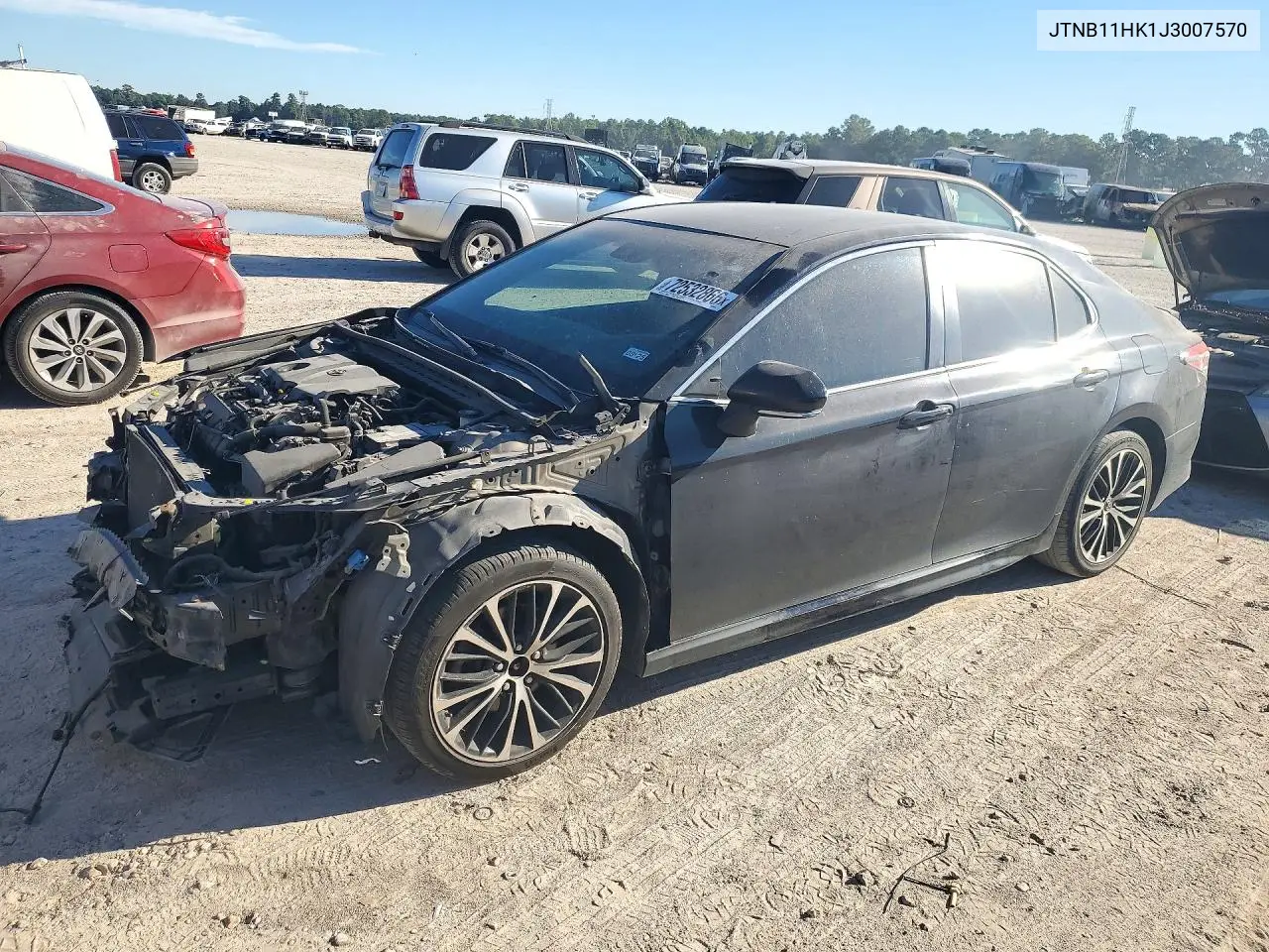 TOYOTA CAMRY 2018, VIN JTNB11HK1J3007570