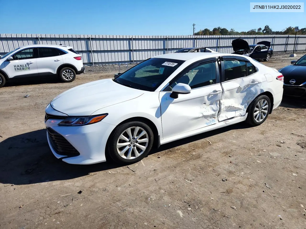 TOYOTA CAMRY 2018, VIN JTNB11HK2J3020022