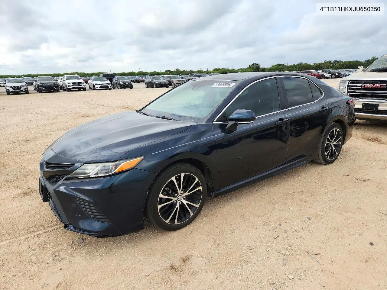 TOYOTA CAMRY 2018, VIN 4T1B11HKXJU650350