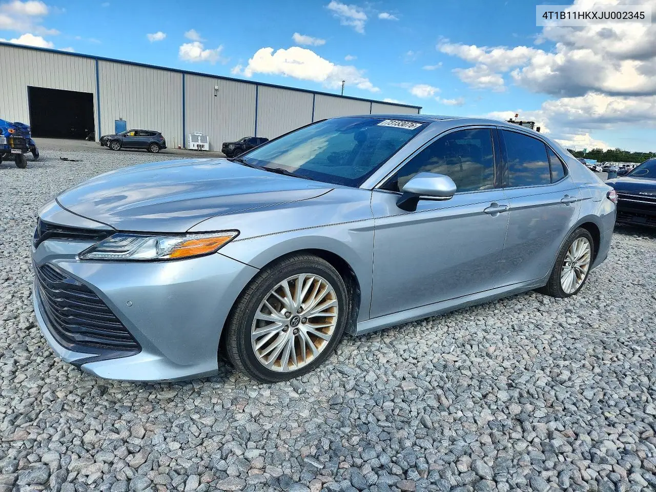 TOYOTA CAMRY 2018, VIN 4T1B11HKXJU002345