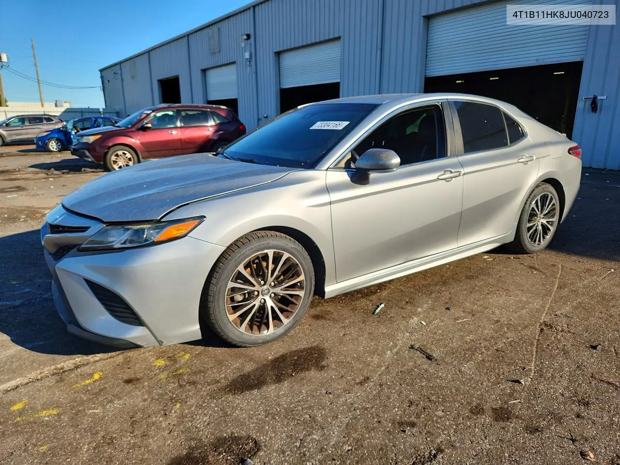 TOYOTA CAMRY 2018, VIN 4T1B11HK8JU040723