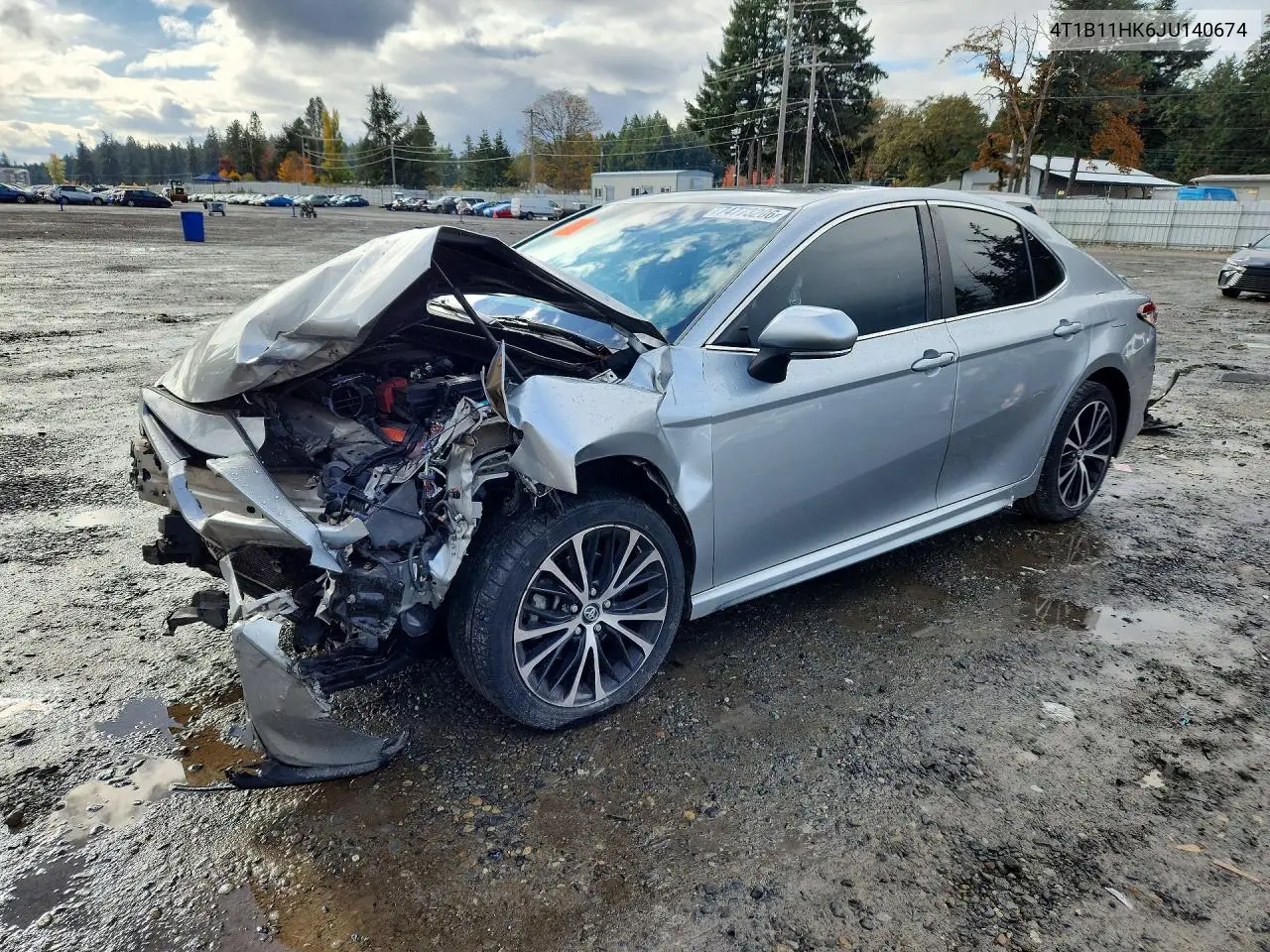 TOYOTA CAMRY 2018, VIN 4T1B11HK6JU140674
