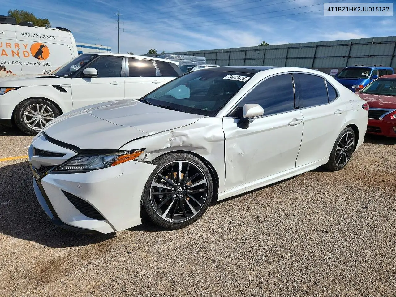 TOYOTA CAMRY 2018, VIN 4T1BZ1HK2JU015132