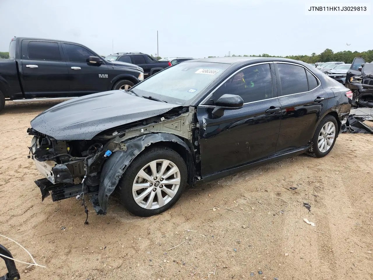 TOYOTA CAMRY 2018, VIN JTNB11HK1J3029813