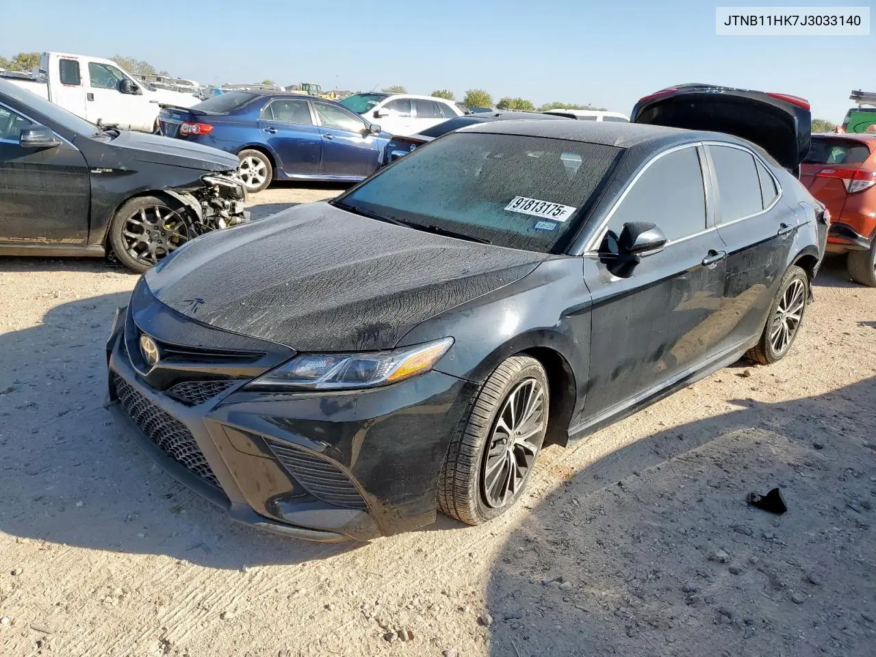 TOYOTA CAMRY 2018, VIN JTNB11HK7J3033140