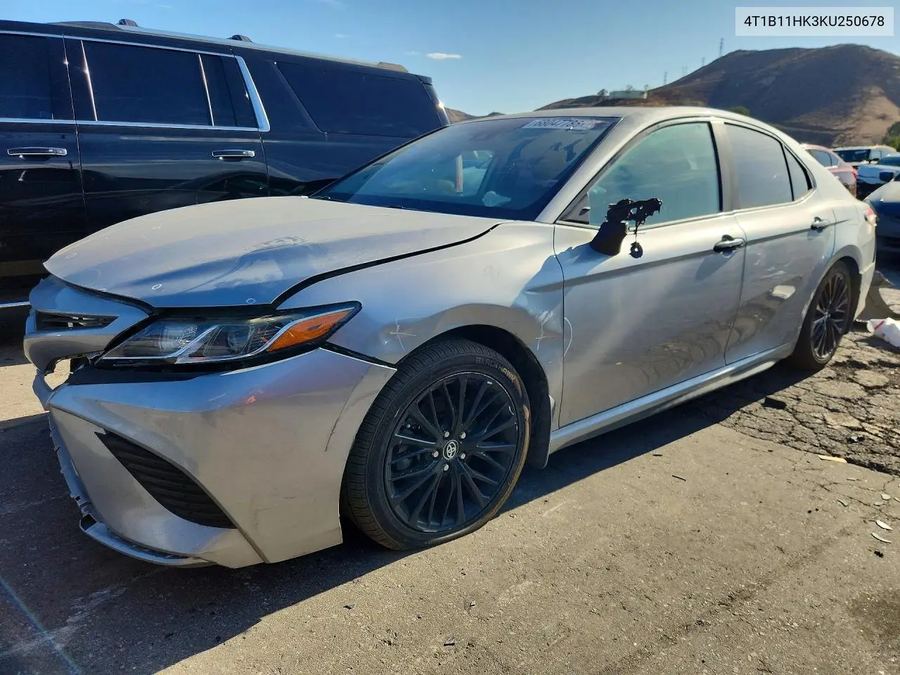 TOYOTA CAMRY 2019, VIN 4T1B11HK3KU250678