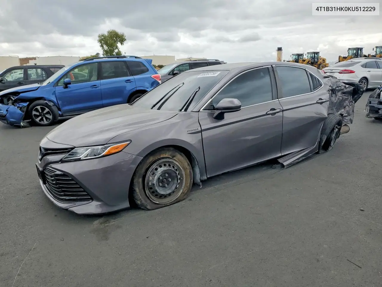 TOYOTA CAMRY 2019, VIN 4T1B31HK0KU512229