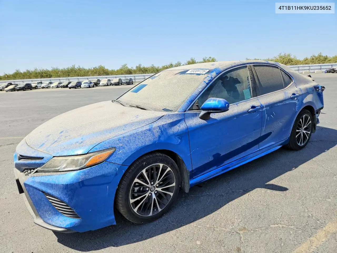 TOYOTA CAMRY 2019, VIN 4T1B11HK9KU235652